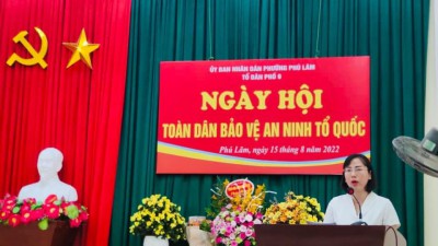 Trường mầm non Hương Sen tham gia " NGÀY HỘI TOÀN DÂN BẢO VỆ AN NINH QPNAWM 2022